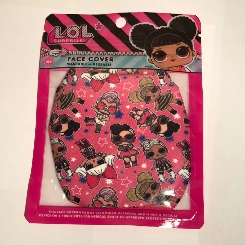 LoL Surprise Face Cover Wash and Reusable
